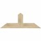 Ekena Millwork Portland Rough Sawn Timber Gable Bracket, Douglas Fir, 48"W x 18"H x 2"D x 6"F, 9/12 Pitch GBW048X18X0206POR00RDF - alternate 1